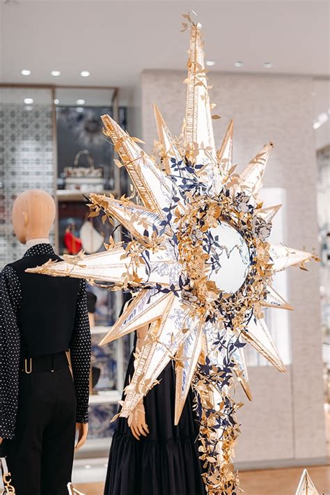 Dior unveils its Christmas decorations around the world